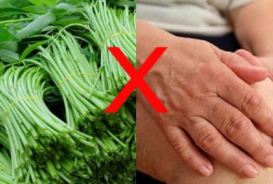 [Giải đáp] Người bị bệnh gout có được ăn rau muống không?