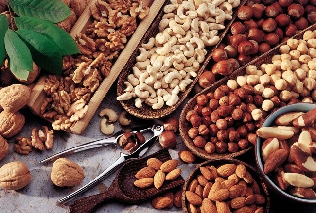 Các loại hạt tốt cho người bệnh gout