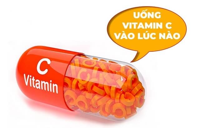 Vitamin C nên uống vào lúc nào?